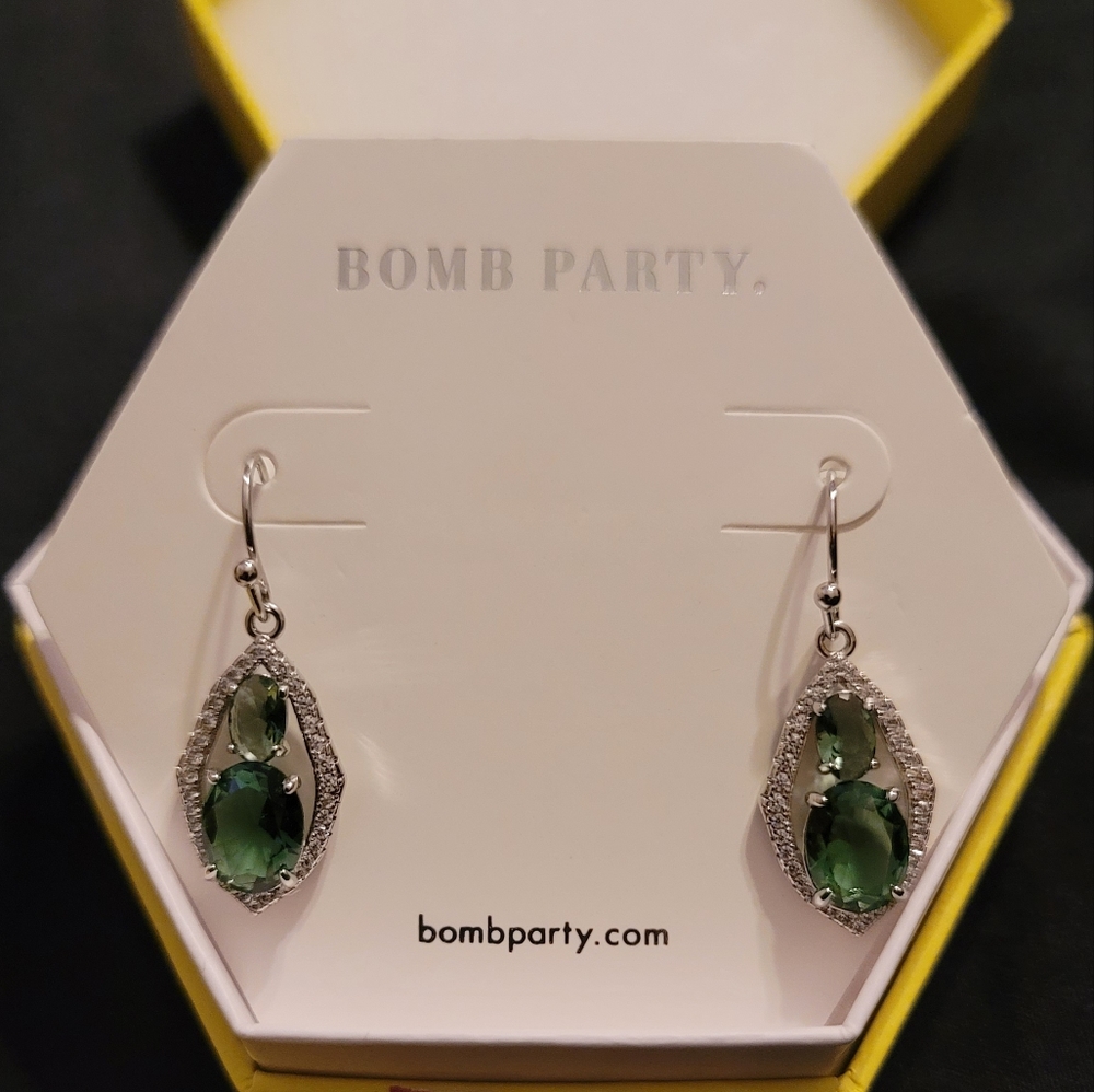 Bomb party earrings